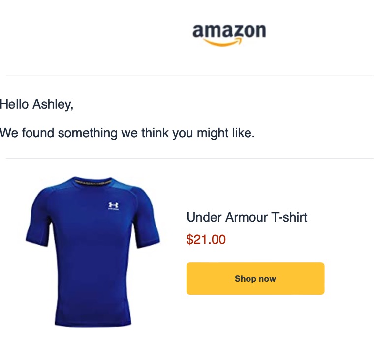 Amazon Product Suggestion Amazon Product Suggestion