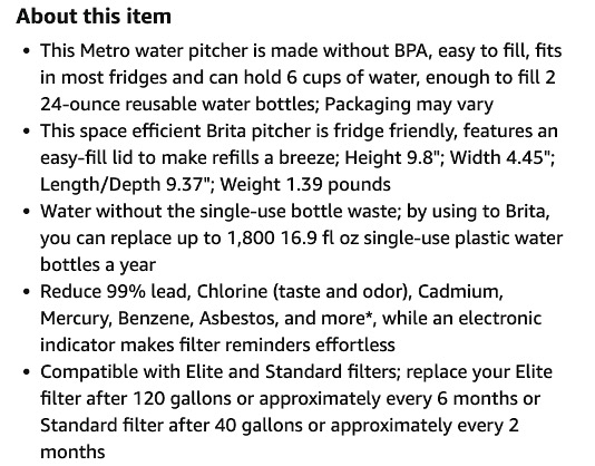 Amazon Product Description Amazon Product Description